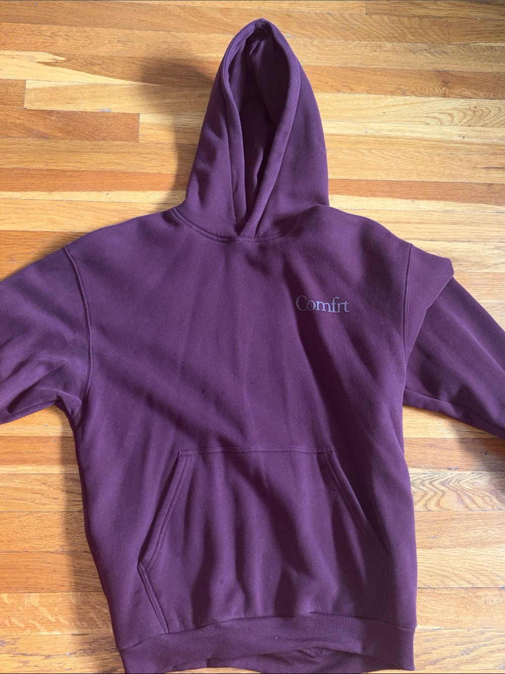 Purple Comfrt Hoodie